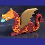 Dragon, painted (random colors)
