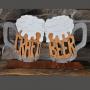 Craft Beer, dual steins