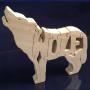 Wolf, howling